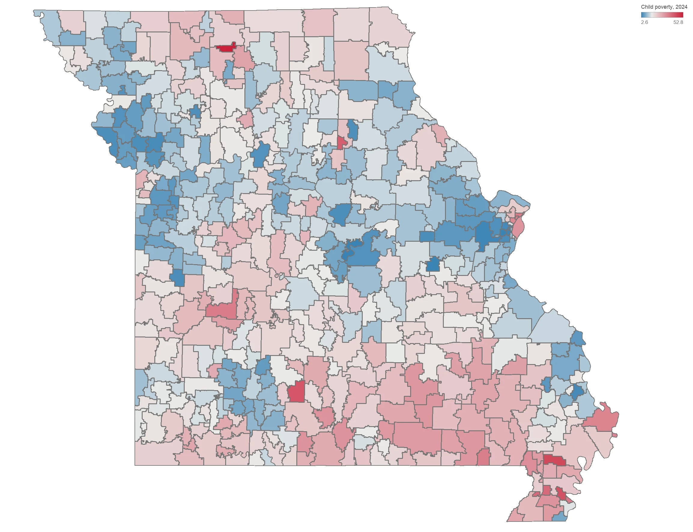 Child poverty map