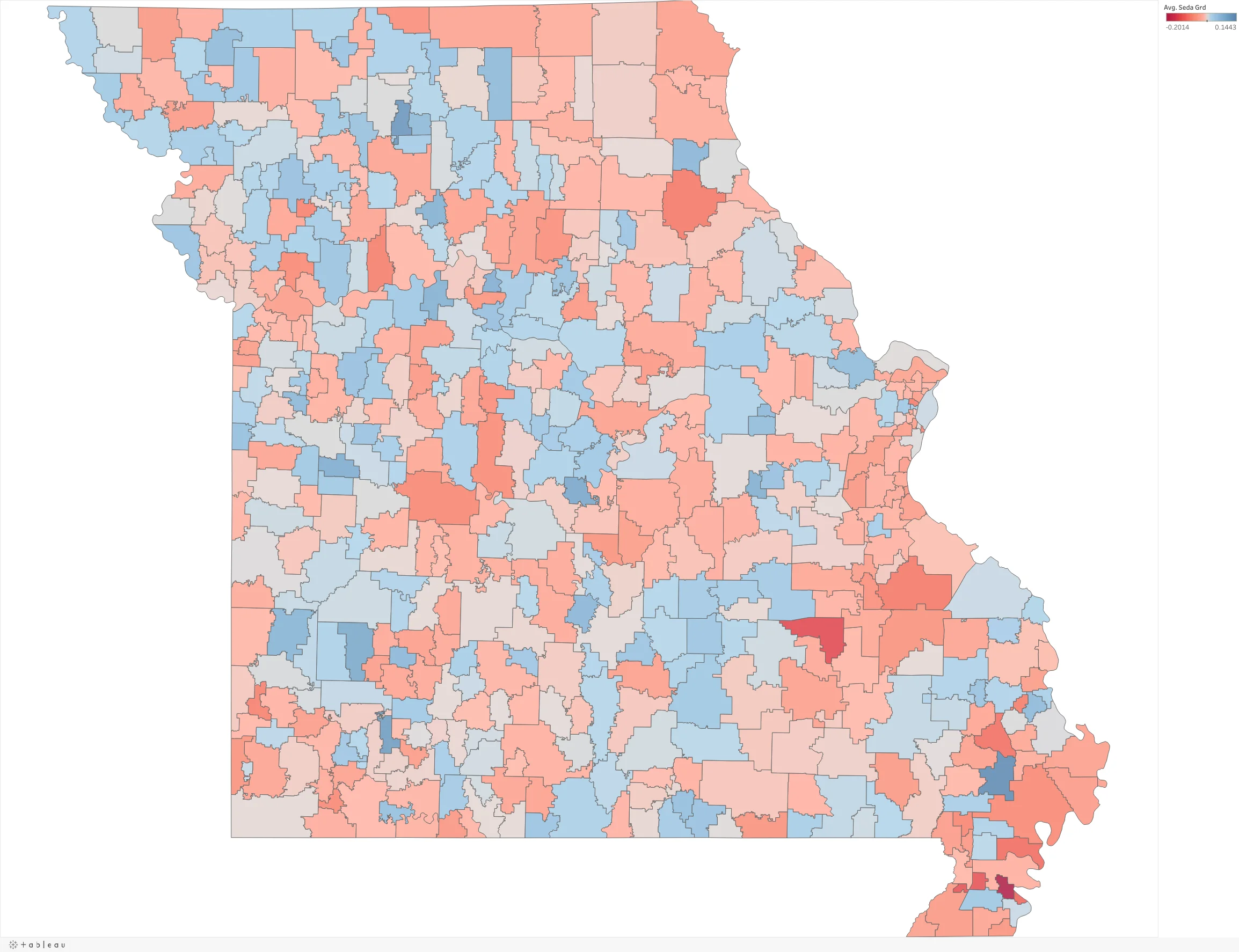Learning rate map